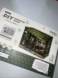 CUTEBEE Blossom Florists DIY Miniature House Kit LED Shop CWGB403 Unassembled Model