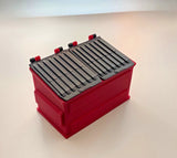 1 25 Scale Dumpster Trash Bin Garage Shop Diorama Accessory 3D Printed Closeout Model
