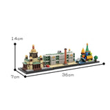 Skyline Saint Petersburg Model 500 Pieces Good Quality Bricks Building Block Kit Model