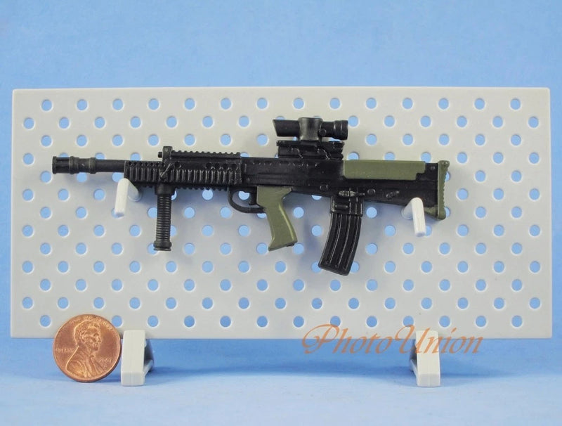 1:6 Scale Action Figure SA80 L85 L85A2 British Rifle MACHINE GUN MODEL Green G17 Model