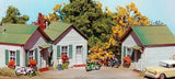 Bar Mills (HO-Scale) #0862 Cabins at Calder's Creek (3) Laser Cut Building Kit Model