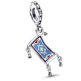 Jewelry Magic Carpet Dangle Charm for Women Bracelets Necklaces Charms