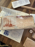 Ship Building Kit #600 1800 Bark ??peduod?? & ??mony dick?? kit Model