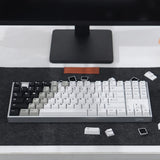 Doubleshot PBT Keycap Set Black White 75 Percent Cherry Profile 121 Keys Model