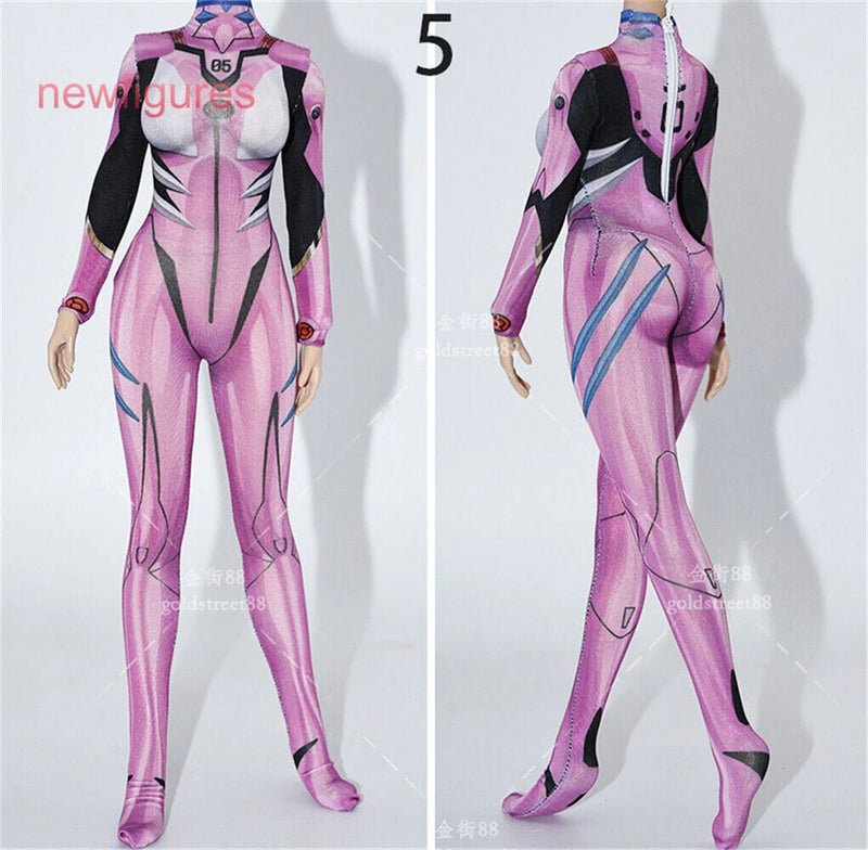 1:6 Bodysuit Tights Clothes Model For 12" Female Phicen TBL JO Figure Body Dolls Model
