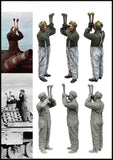 1/35 Resin Figure WWII German StuG Crew Unassembled Unpainted Model