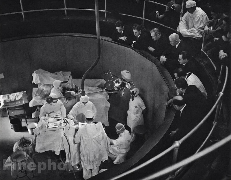 1929/63 Vintage EDWARD STEICHEN New York Medical Hospital School Photo Art 12x16 Model