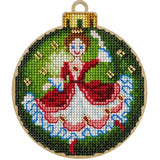DIY Cross-stitch Embroidery Kit on Wood Christmas decoration needlework craft Model