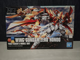 Bandai HGBF 033 1:144 Wing Gundam Zero Honoo Yusei Kouen's Mobile Suit Model Kit Model