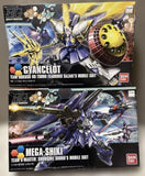 GUNDAM Gyancelot & Mega Shiki Build Fighters Try BANDAI 1:144 HG Model Kit SET Model