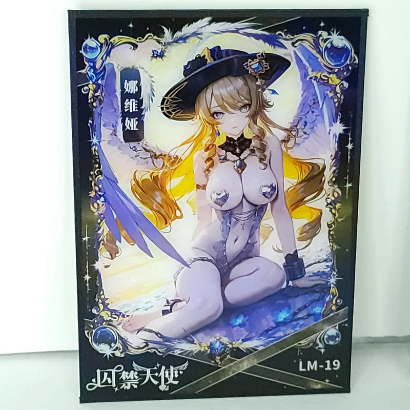 Navia Double Sided LM-19 Waifu Card Anime Wall Art Oversized Board A5 Model