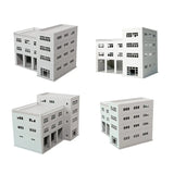 Plastic Garage Building Set Model Assembly Kits Craft Toy For Sand Model Project Model