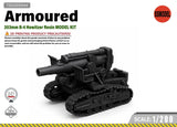 SSMODEL 1/200 203mm B-4 Howitzer Resin MODEL KIT TSS2000444 Model