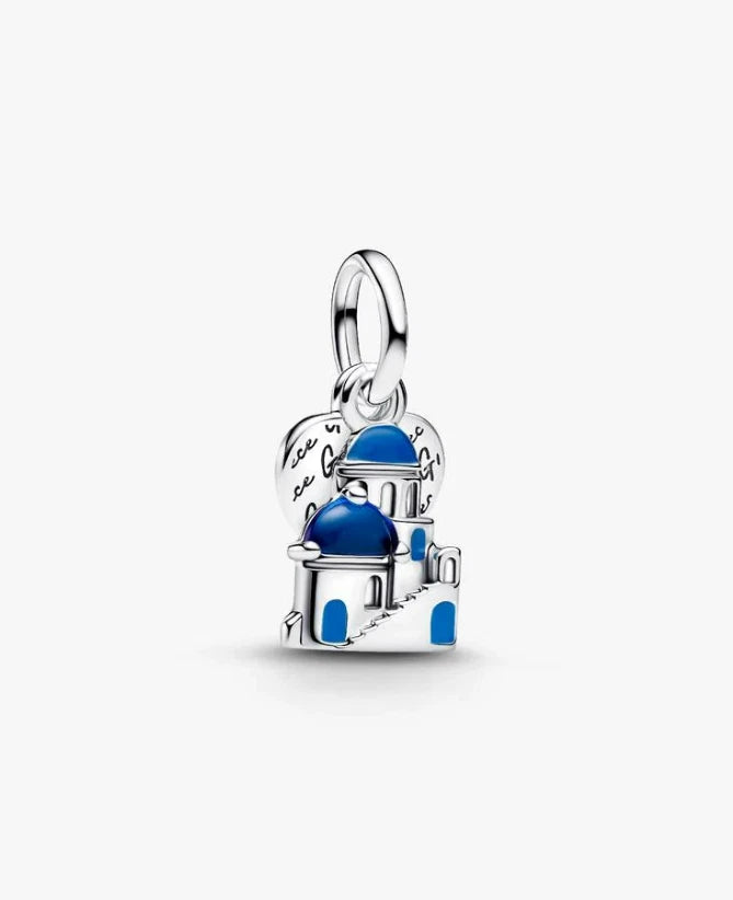 Authentic Pandora Greece Greek Charm Santorini Cyclades Island Limited Exclusive Charms
