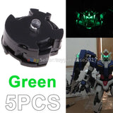 5X GREEN LED Lights MG 1/100 QANT Raiser Gundam 00Q 00R Jesta RX78 3.0 EXIA Nu Model