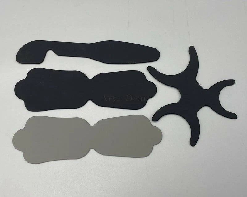 Dental Flexible Contrastor Silicone Photo Background Board Anterior Occlusal Model