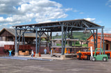 HO Scale Buildings - 45616 - HO Steel and pipe-depot - kit Model