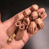 1/6 Scale Solider Hands and Foot Model for 12" Figure Prop Scene Model