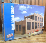 WALTHERS RAILROAD SHOP NEW SEALED MODEL KIT HO GAUGE 1:87 SCALE BUILDING TRAIN Model