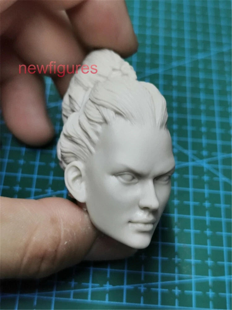 1:6 Beauty Girl Kier Head Sculpt Model For 12" Female Action Figure Body Toys Model