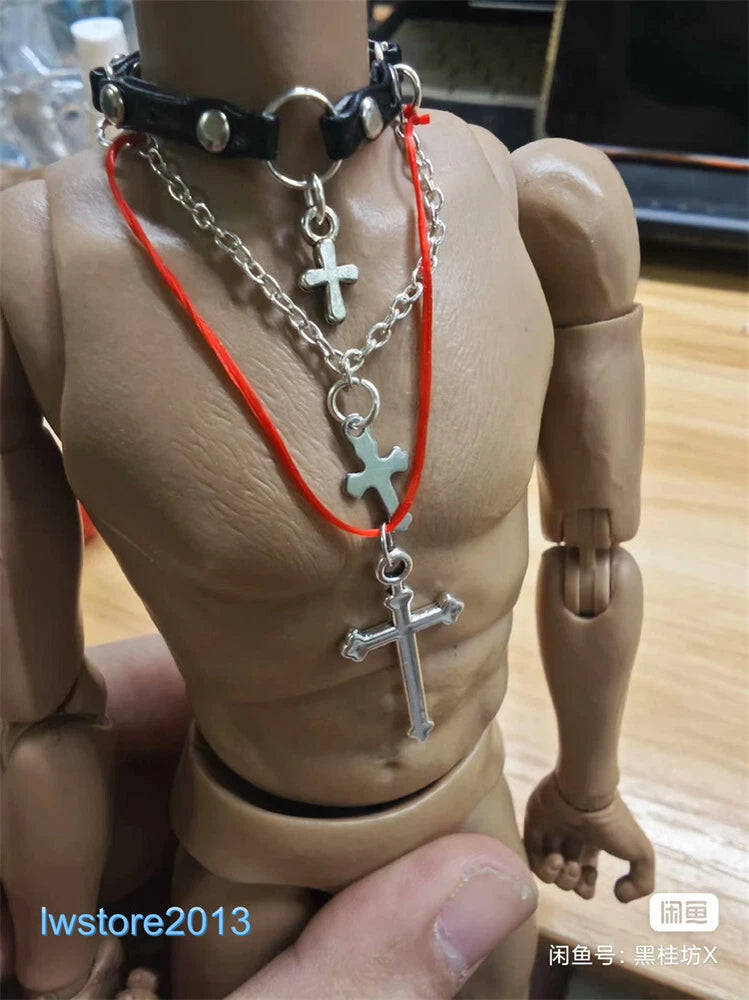 1:6 Necklace Scene Props Model For 12" Female Male Action Figure Body Toys Model