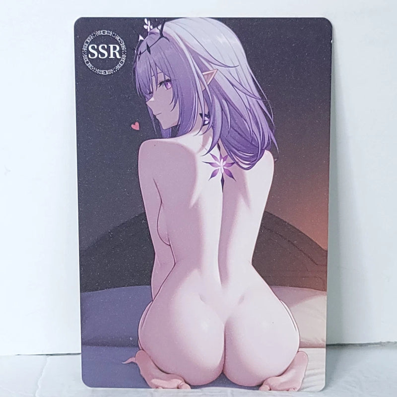 Castorice Back Waifu Card Anime Girl Wall Art Oversized Board A5 Model
