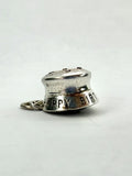 Sterling Silver Happy Birthday Cake w/ Movable Candles Charm Charms