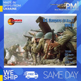 Mars Figures 72126 1/72 U.S. Rangers (D-Day) WWII Plastic model kit Model