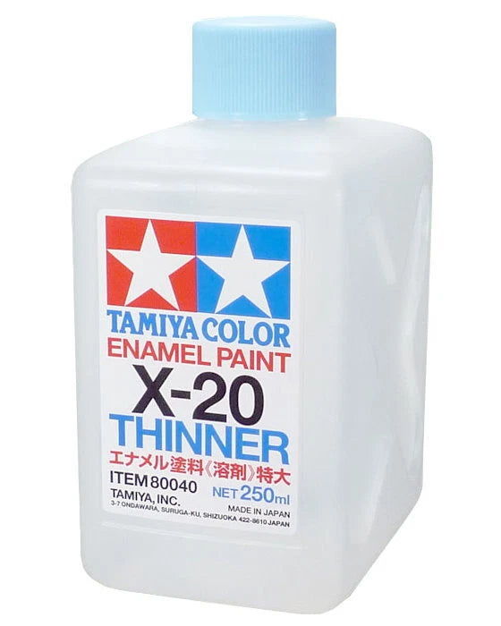 Tamiya 80040 X-20 Enamel thinner (250ml) for Model Kits Model