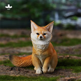 JXK 1:6 Scale Fox Model Animal Collection Realistic Cute Collection Decor Gift Model