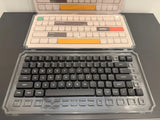 NuPhy low profile nSA Profile Double-shot PBT Keycaps Black Model