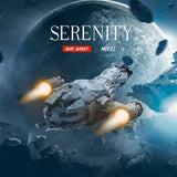 Modubrix Moc Building Blocks Serenity spacecraft Sets Bricks Toy Kits 914 Parts Model