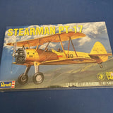 Stearman PT-17 Sealed Revell Airplane Model Kit 1:48 Model