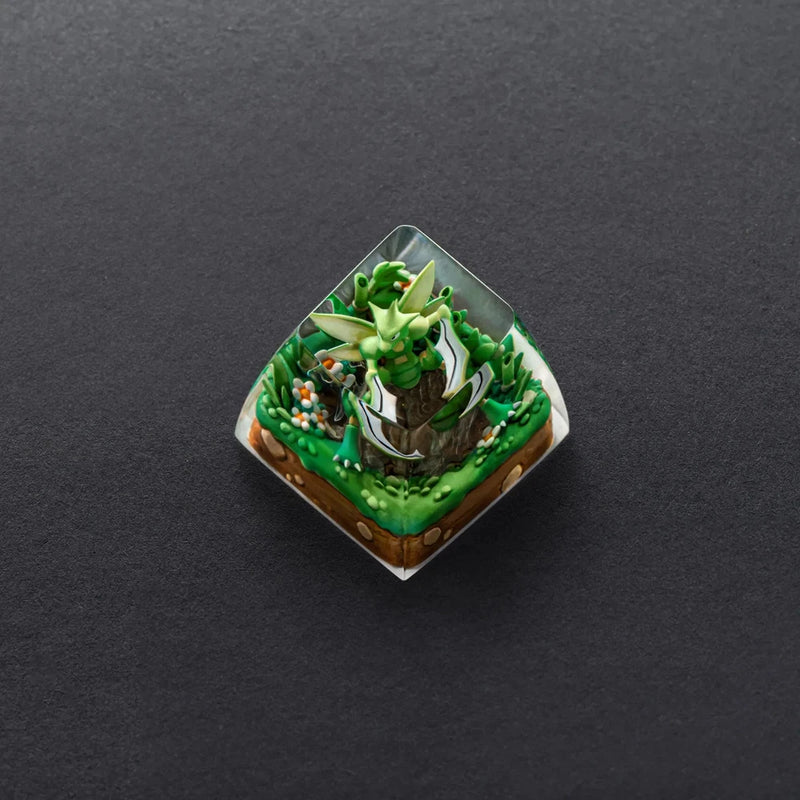 S-craft pokemon keycaps scyther (verdant patch) Model