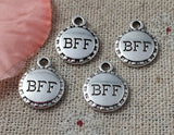 Free Ship 186 pcs tibetan silver BFF charms 14x11mm L-5062 Charms