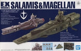 1/1700 EX-MODEL-23 Salamis & Magellan "Mobile Suit Gundam" Model