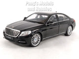 2014 Mercedes-Benz S-Class W222 1/24 Scale Diecast Model by Welly - BLACK Model