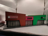 STRIP MALL FAMOUS RESTARAUNTS ASSEMBLED PRINT ON DEMAND S SCALE BUILDING/DIORAMA Model