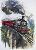 Train Eastern Express Counted Cross Stitch Kit ?C DIY Needlework Craft Model