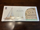 NEW Sealed UGears DIY Trimaran Merihobus Mechanical Model 3D Wooden Puzzle Kit Model