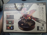 ROKR Mechanical Puzzles Scout Beetle, 3D Metal Model Kits New - Sealed Red Model