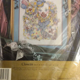 Candamar Designs Cross Stitch Kit something special clowns #50617 New Model