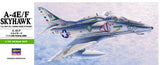 HASEGAWA 1/72 Scale HA01239 A-4E/F Skyhawk Fighter Aircraft Assembly Model Kit Model