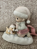 PRECIOUS MOMENTS Figure# E-2805, WISHING YOU A SEASON FILLED WITH JOY Model