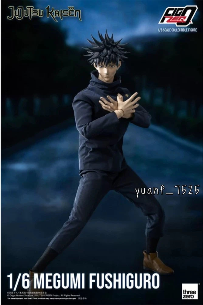Threezero Jujutsu Kaisen Megumi Fushiguro 1/6 Action Figure Model Gifts In Stock Model