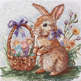 Cross Stitch Kit "In search of a holiday", size 7.5x7.5 in (19.0x19.0 cm) Model