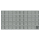 50 Pcs PBT Keycap Set DSA Mechanical Numeric Keypads for Keyboard, Gray Model