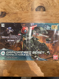 Bandai Grimoire Red Beret - Rommel??s Mobile Suit - Gundam Build Divers - Sealed Model