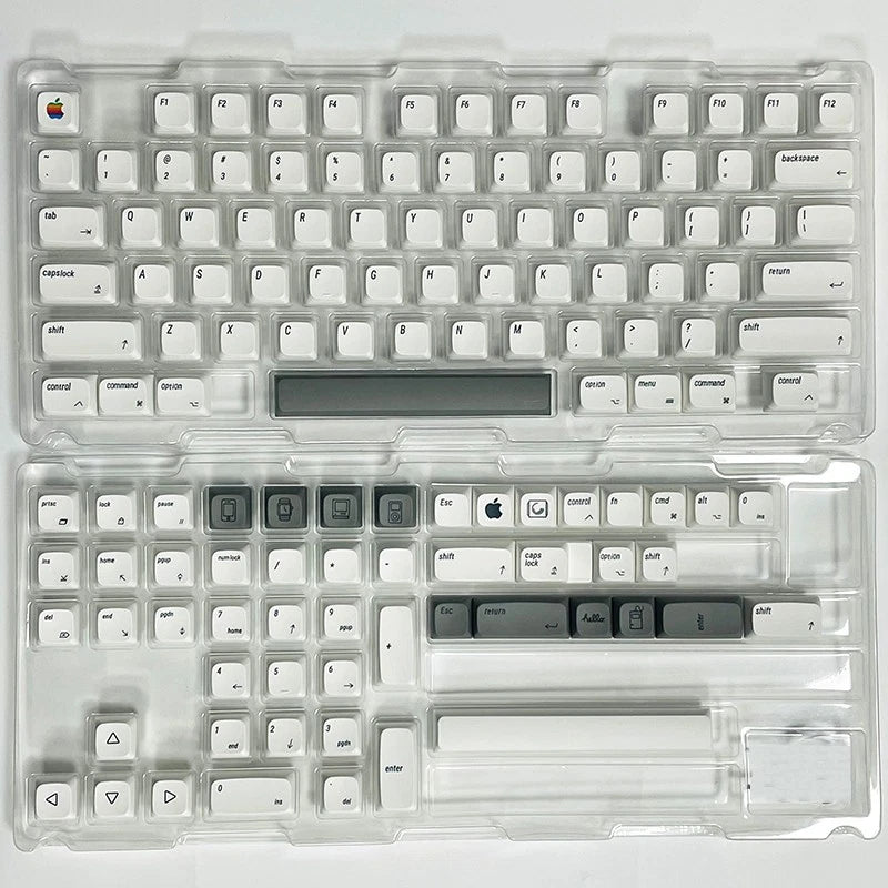 Apple Mac Styles XDA PBT Dye Subs PBT Keycap Set - Multi Language Model