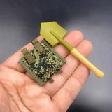 1/6 Scale 78083 Solider Engineer Shovel Model for 12" Action Figure Prop Scene Model